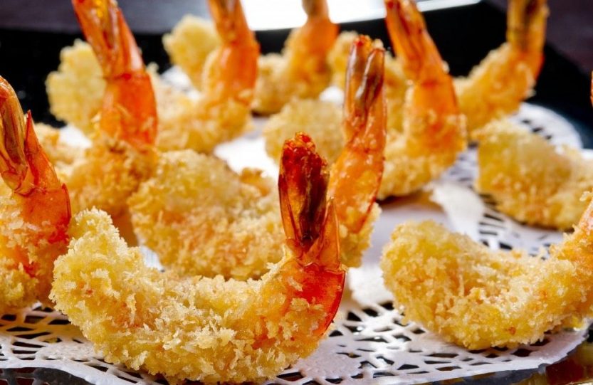 Prawn breaded