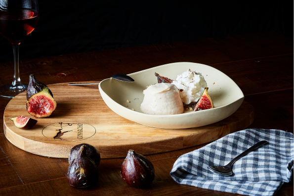 Panna Cotta de higos